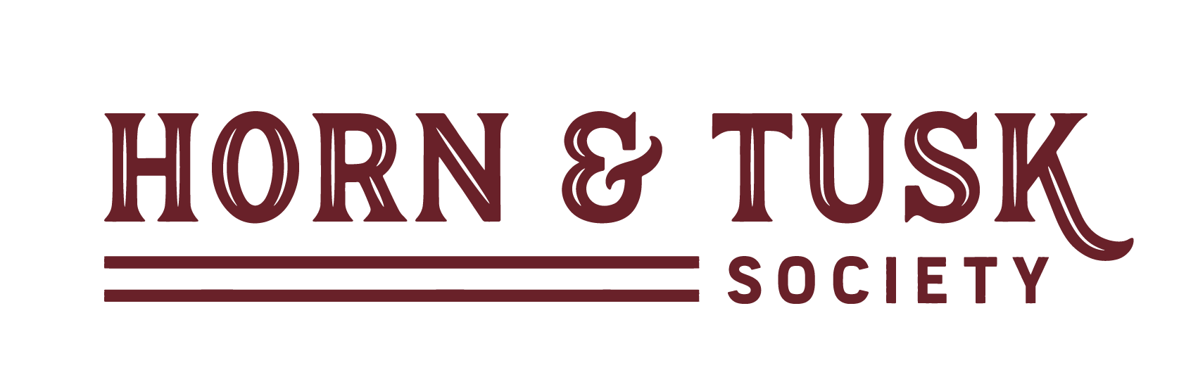 RGB - Burgundy - Horn and Tusk Society@2x